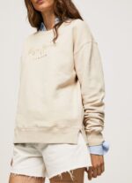 Buff Embroidered Cotton Jumper Pepe Jeans L20F2F272 Women - Image 3