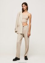 Buff Flowing Chino Pants Pepe Jeans L20F2F295 Women