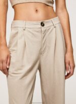 Buff Flowing Chino Pants Pepe Jeans L20F2F295 Women - Image 3