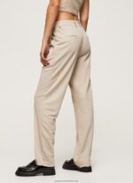 Buff Flowing Chino Pants Pepe Jeans L20F2F295 Women - Image 4
