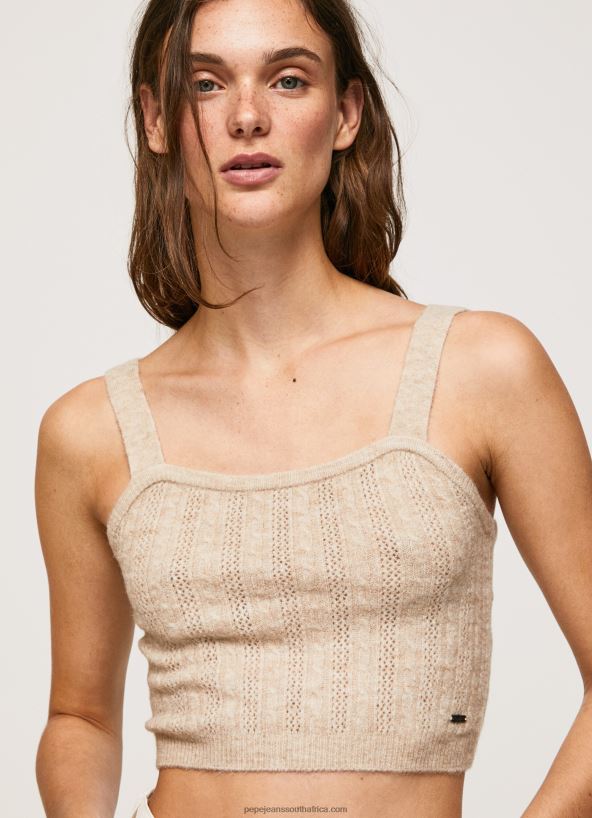 buff_knit_straps_top_pepe_jeans_l20f2f242_women.jpg Buff Knit Straps Top Pepe Jeans L20F2F242 Women - Image 1