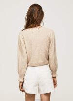 Buff Openwork Round Neck Jersey Pepe Jeans L20F2F244 Women - Image 4