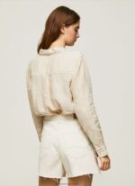 Buttermilk Plain Regular Fit Shirt Pepe Jeans L20F2F359 Women - Image 4
