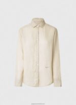 Buttermilk Plain Regular Fit Shirt Pepe Jeans L20F2F359 Women - Image 5