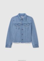 Buttermilk Regular Fit Denim Jacket Pepe Jeans L20F2F1359 Girl - Image 5