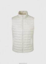 Buttermilk Rubber Patch Logo Padded Waistcoat Pepe Jeans L20F2F132 Women - Image 5