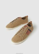 Camel Blucher Canvas Sneakers Pepe Jeans L20F2F1195 Men - Image 3
