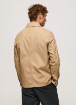 Camel Canvas Utility Jacket Pepe Jeans L20F2F827 Men - Image 5