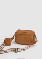 Camel Embossed Logo Maxi Crossbody Bag Pepe Jeans L20F2F714 Women - Image 2