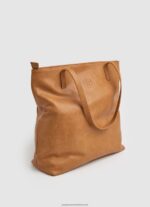 Camel Embossed Logo Tote Bag Pepe Jeans L20F2F710 Women - Image 2