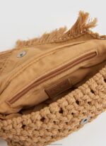 Camel Macrame Crossbody Bag Pepe Jeans L20F2F744 Women - Image 3