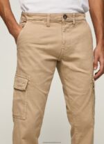 Camel Sean Regular Fit Chino Pants Pepe Jeans L20F2F1127 Men - Image 3