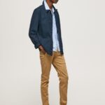 Camel Slim James Chino Trousers Pepe Jeans L20F2F1098 Men