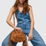 Camel Suede Bucket Bag Pepe Jeans L20F2F724 Women