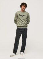 Casting Embroidered Logo Cotton Jumper Pepe Jeans L20F2F874 Men - Image 2