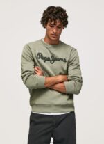 Casting Embroidered Logo Cotton Jumper Pepe Jeans L20F2F874 Men
