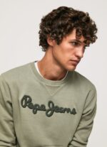 Casting Embroidered Logo Cotton Jumper Pepe Jeans L20F2F874 Men - Image 3