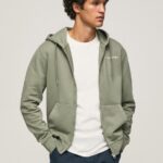 Casting Logo Jumper With Zipper Pepe Jeans L20F2F912 Men