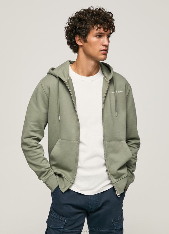 casting_logo_jumper_with_zipper_pepe_jeans_l20f2f912_men.jpg Casting Logo Jumper With Zipper Pepe Jeans L20F2F912 Men - Image 1