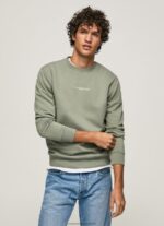Casting Logo Printed Cotton Sweatshirt Pepe Jeans L20F2F908 Men