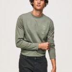 Casting Long Sleeved Cotton T-Shirt Pepe Jeans L20F2F916 Men
