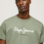 Casting Printed Logo Cotton T-Shirt Pepe Jeans L20F2F920 Men