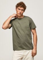 Casting Printed Logo Cotton T-Shirt Pepe Jeans L20F2F949 Men