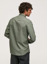 Casting Regular Fit Dobby Shirt Pepe Jeans L20F2F1043 Men - Image 4