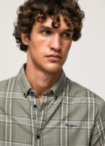 Casting Slim Fit Checked Shirt Pepe Jeans L20F2F1036 Men - Image 3