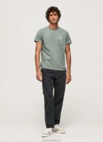 Casting Washed And Dyed Cotton T-Shirt Pepe Jeans L20F2F925 Men - Image 2