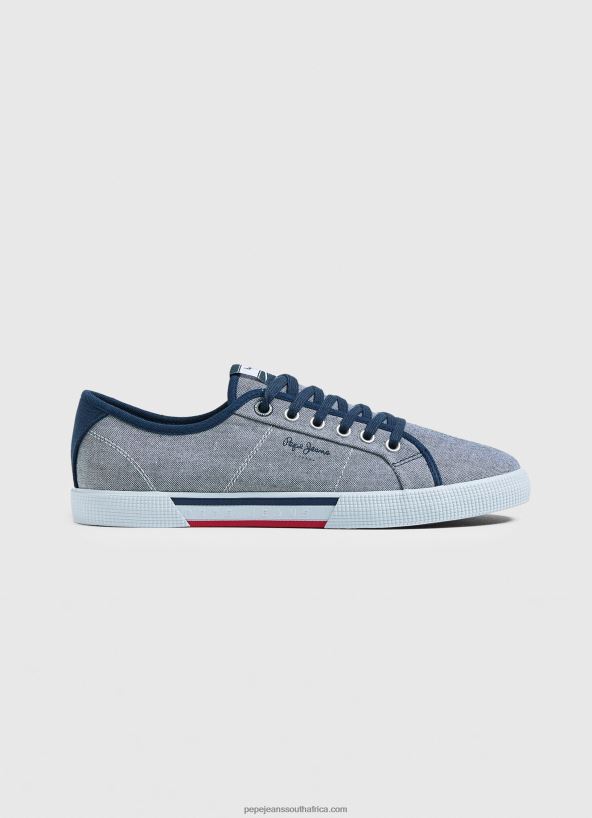 chambray_basic_chambray_sneakers_pepe_jeans_l20f2f1240_men.jpg Chambray Basic Chambray Sneakers Pepe Jeans L20F2F1240 Men - Image 1