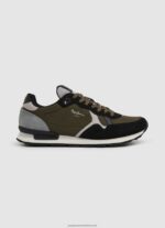 Charcoal Brit Man Studio Retro Sneakers Pepe Jeans L20F2F1202 Men
