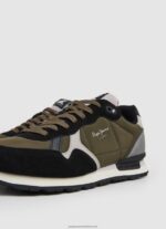 Charcoal Brit Man Studio Retro Sneakers Pepe Jeans L20F2F1202 Men - Image 5