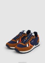 Cognac Brit Man Studio Retro Sneakers Pepe Jeans L20F2F1176 Men - Image 2