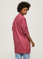 Dark Blush Short Jumper Dress With Logo Pepe Jeans L20F2F205 Women - Image 4