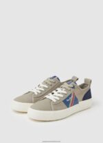 Dark Stone Allen Flag Vulcanized Sneakers Pepe Jeans L20F2F1206 Men - Image 3