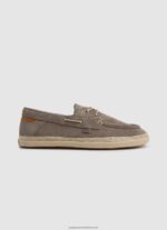 Dark Stone Suede Boat Sneakers Pepe Jeans L20F2F1194 Men