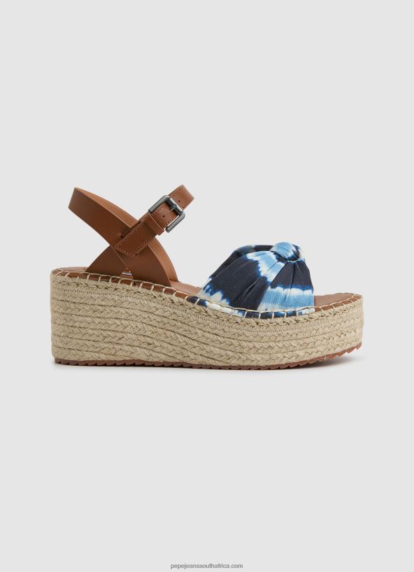 deep_sea_witney_dye_wedge_sandals_pepe_jeans_l20f2f644_women.jpg Deep Sea Witney Dye Wedge Sandals Pepe Jeans L20F2F644 Women - Image 1