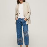 Denim Ani Relaxed Fit Midrise Jeans Pepe Jeans L20F2F87 Women