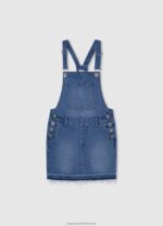 Denim Armhole Sleeve Denim Dress Pepe Jeans L20F2F1385 Girl - Image 3