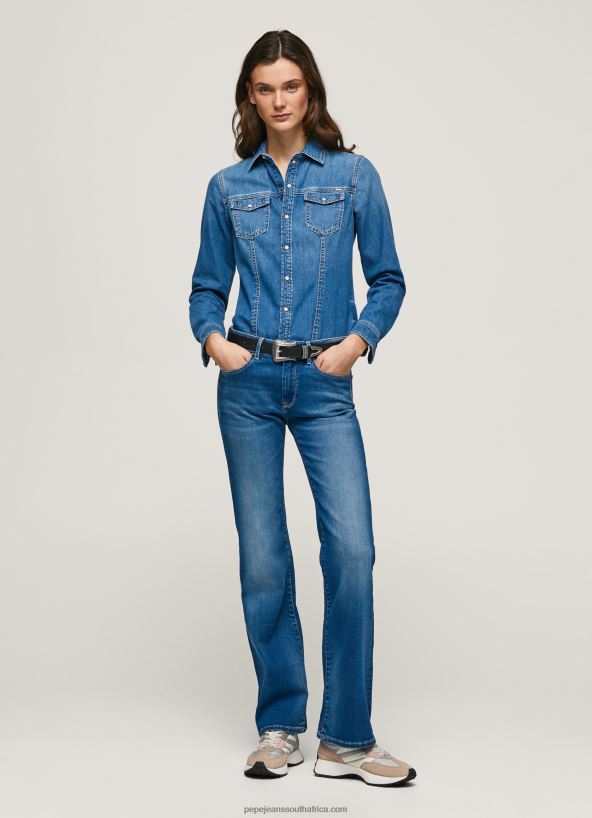 denim_aubrey_slim_fit_midrise_jeans_pepe_jeans_l20f2f68_women.jpg Denim Aubrey Slim Fit Midrise Jeans Pepe Jeans L20F2F68 Women - Image 1