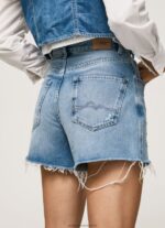 Denim Balloon Fit Denim Shorts Pepe Jeans L20F2F481 Women - Image 5