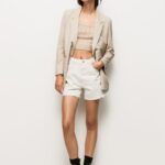 Denim Balloon Fit Denim Shorts Pepe Jeans L20F2F498 Women