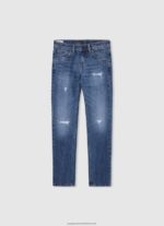 Denim Cashed Midrise Slim Fit Jean Pepe Jeans L20F2F1578 Boy