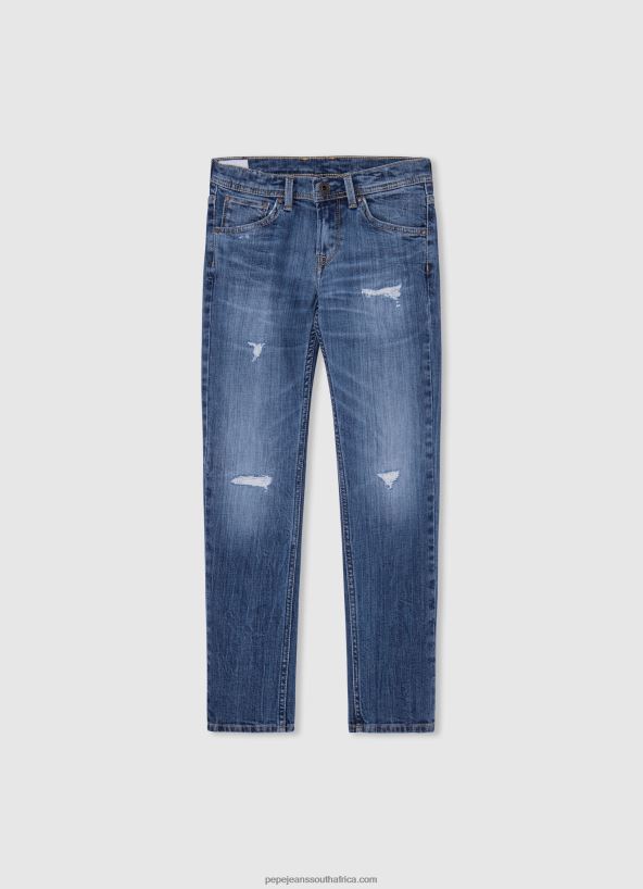 denim_cashed_midrise_slim_fit_jean_pepe_jeans_l20f2f1578_boy.jpg Denim Cashed Midrise Slim Fit Jean Pepe Jeans L20F2F1578 Boy - Image 1