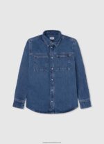 Denim Ceder Regular Fit Denim Overshirt Pepe Jeans L20F2F1667 Boy
