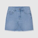 Denim Cotton Denim Mini Skirt Pepe Jeans L20F2F1378 Girl