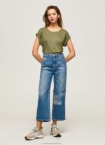 Denim Cotton Denim Overall Pepe Jeans L20F2F98 Women - Image 5