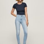 Denim Dion High Waisted Skinny Fit Jeans Pepe Jeans L20F2F38 Women