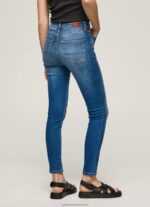 Denim Dion High Waisted Skinny Fit Jeans Pepe Jeans L20F2F41 Women - Image 4